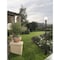Z-Lite Laurent Outdoor Post Mounted Fixture, 1-Light, 10 In.W x 105.5 In.H, Black/Opal 597PHM-519P-BK - alternate 5